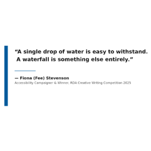 Dealing with a Waterfall of Changes by Fiona Stevenson